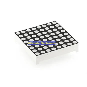 

5pcs 3.75mm HSN1588ASRG 8*8 Red and green color dot matrix Total positive dot matrix