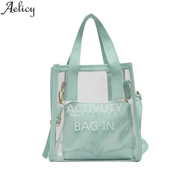 

Aelicy Designer Bags Famous Brand Women Bags 2019 Shoulder Bag Transparent women's Crossbody Shoulder Multifunctional Bag