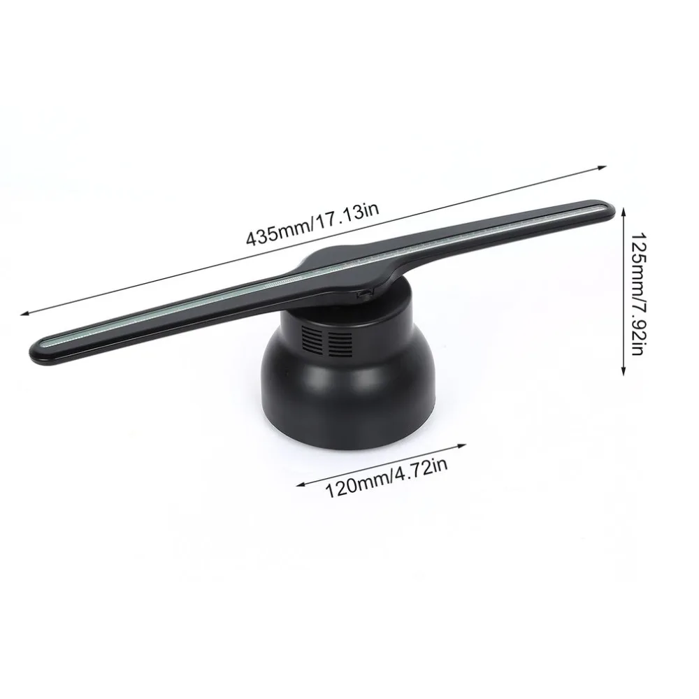 3D Hologram Projector Lamp Advertising Display Led Fan Holographic Imaging Naked Eye Advertisement Player Machine US/EU/UK Plug 3D Hologram Projector Lamp Advertising Display Led Fan Holographic Imaging Naked Eye Advertisement Player Machine US/EU/UK Plug