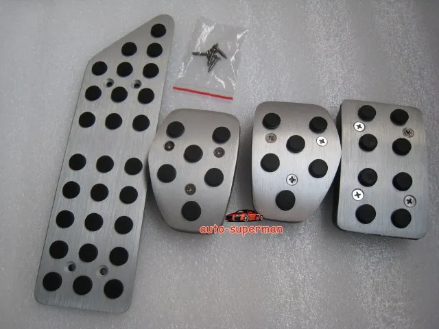

Aluminum Fuel Brake Foot Rest MT Pedals For Citroen C5 2010 2011 2012 2013