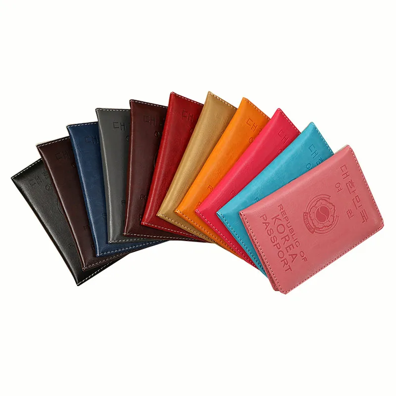 

Dikedaku Korean Passport Set Travel Passport Documents Environmental Protection Skin Fashion and Convenience for Men and Women
