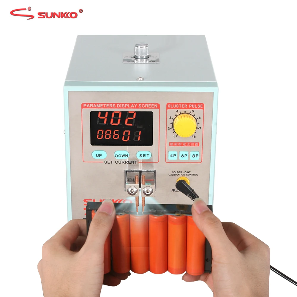 SUNKKO 797DH машины для точечной сварки 3.8KW высокое Мощность аккумуляторная машина 18650