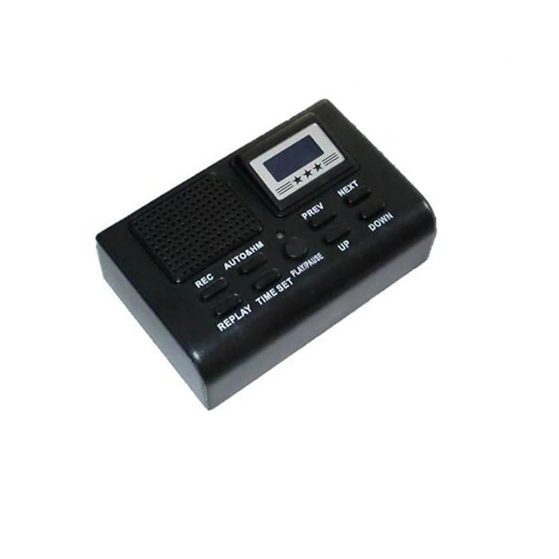 8 ГБ sd-карта телефонный регистратор телефонный Диктофон профессиональный ЖК-дисплей и функция часов Портативный цифровой голосовой аудио запись