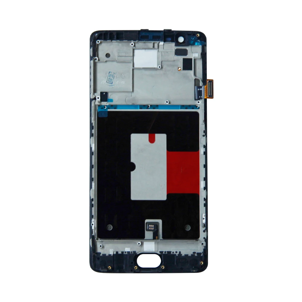 Tanie Do wyświetlacza LCD Oneplus A3010 3T montaż digitizera ekranu dotykowego z części wymienne do ramy + narzędzia