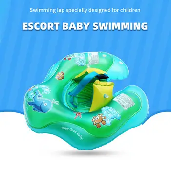 

FDBRO New Baby Inflatable Swimming Ring Pool Float Accessories Safety Infant Swimtrainer Kids Swim Circle Water Mattress Toys