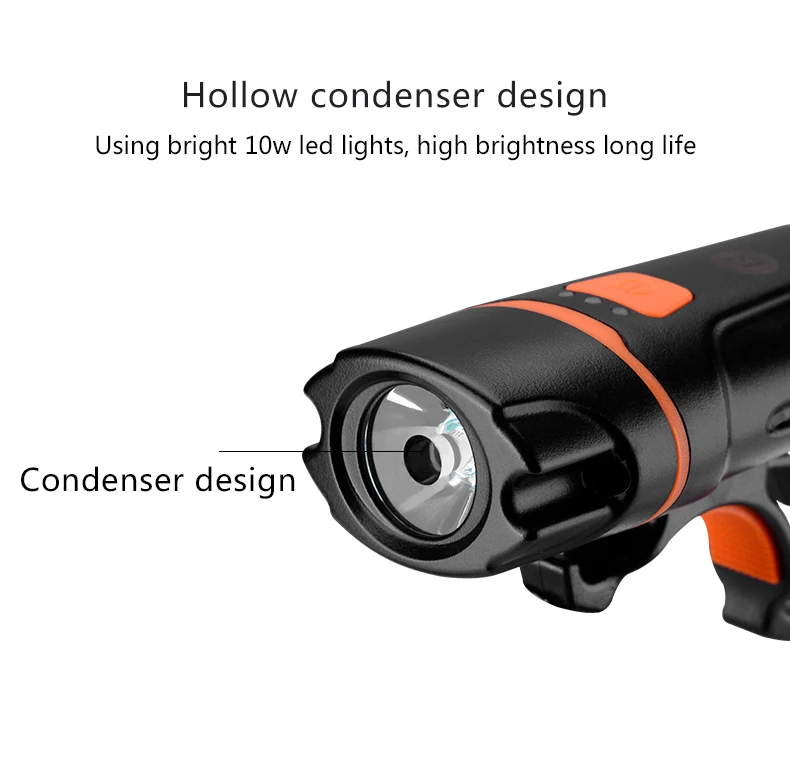 Top ROCKBROS Rechargeable Light Cycling Bike Flashlight Waterproof Headlight Bicycle Lamp Power Bank Bicycle Front Bike Accessories 12 Top ROCKBROS Rechargeable Light Cycling Bike Flashlight Waterproof Headlight Bicycle Lamp Power Bank Bicycle Front Bike Accessories 12