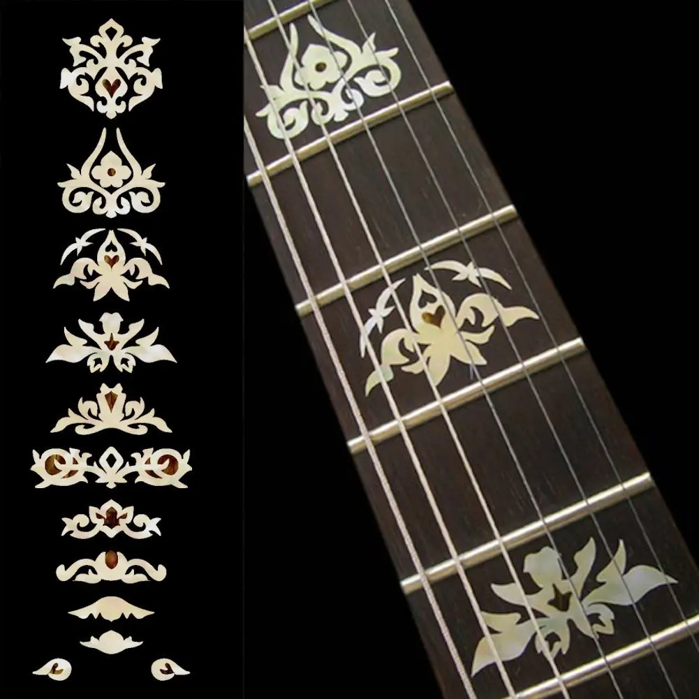 Fretboard Markers Inlay Sticker Decals for Guitar & Bass Garcia Deluxe
