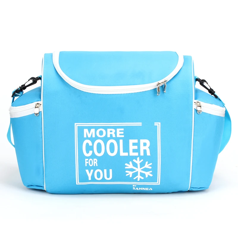 24 L 600D Waterproof Cooler Bag Oxford Ice Pack Insulated Lunch Cold Storage Bags Fresh Food