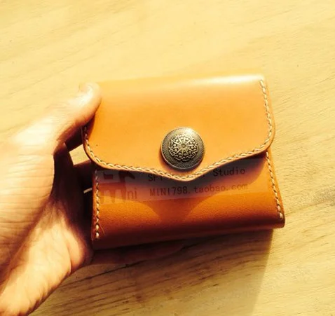 

Handmade leather goods leather paper pattern DIY drawings, CDS-04 Japan Style short clip version