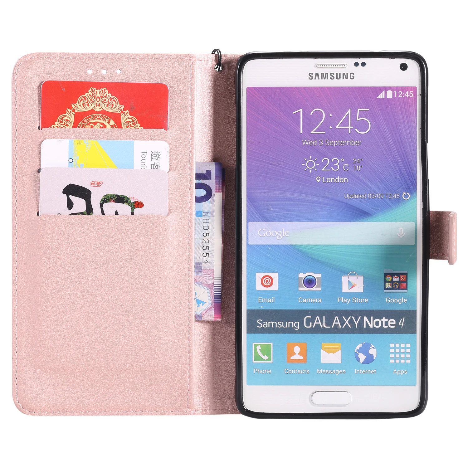 Чехол с откидной крышкой для Samsung Galaxy Note 4 N910 чехол телефона кожаным покрытием N910C