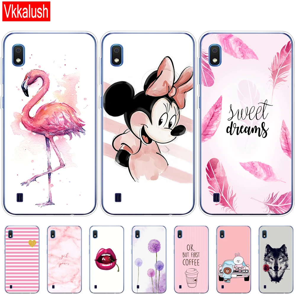 

Case For Samsung A10 Case Soft Silicon Back Cover Phone Case For Samsung Galaxy A10 GalaxyA10 A 10 SM-A105F A105 A105F animal