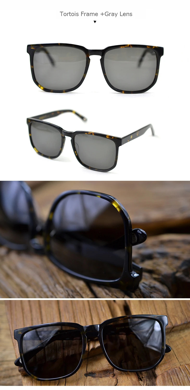 Posesion Модные поляризованные солнцезащитные очки Для женщин Для ...