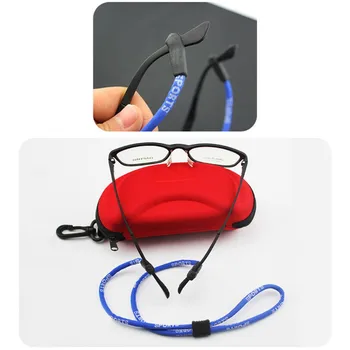 

4 Color Elastic Eyeglasses Cord Adjustable Glasses Lanyards Neck String Cord Retainer Strap Head Band Glasses Rope 122
