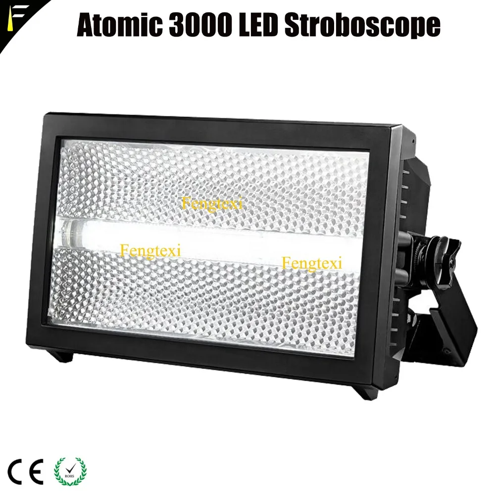 

Atomic Aura RGB LED 3000 Blinder Strobe Light Fixture Stage Flash Strobe Lights with Array 228*3W white LED+64*0.6W RGB LED