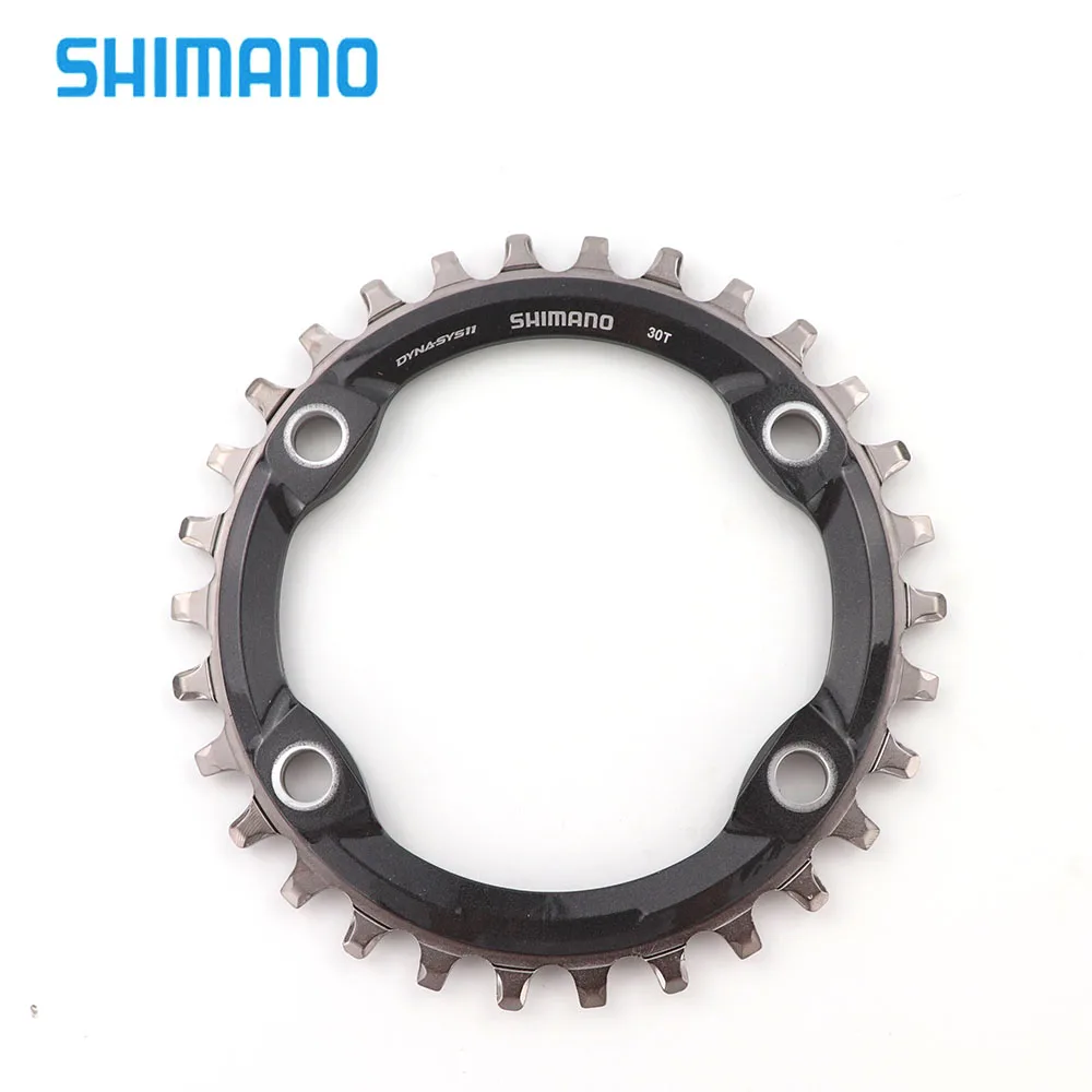 Shimano XT SM-CRM81 M8000 96BCD широкая и узкая велосипедная цепь, кривошипная цепь bcd96 30T 32T 34T Crown MTB велосипедная цепь колеса