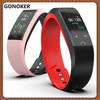

Waterproof Smart Wristband Fashion Smart Watch Smart Sports Band with Heart Rate HR Sleep Monitor Fitness Tracker for Men Women