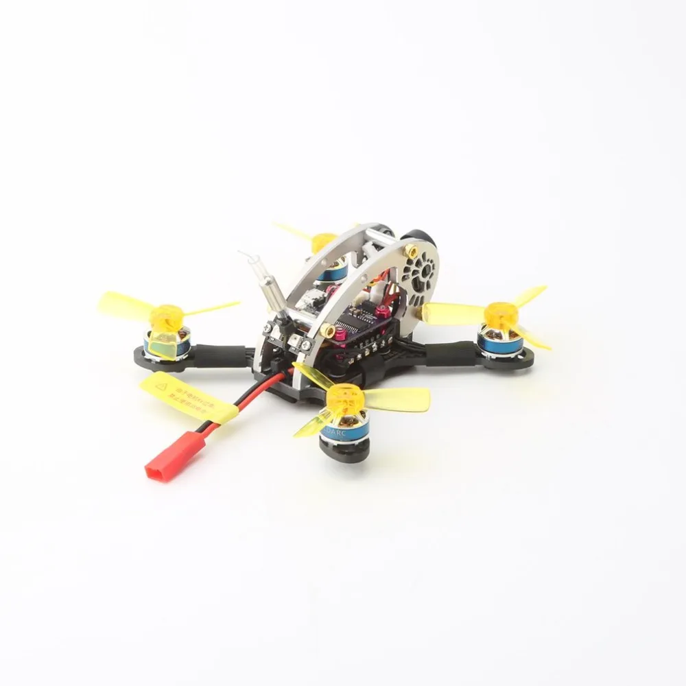 

LDARC Flyegg 100 V2 5.8G Micro Mini Brushless FPV RC Racing Drone Quadcopter with FM800 Receiver VTX Camera OSD PNP Version
