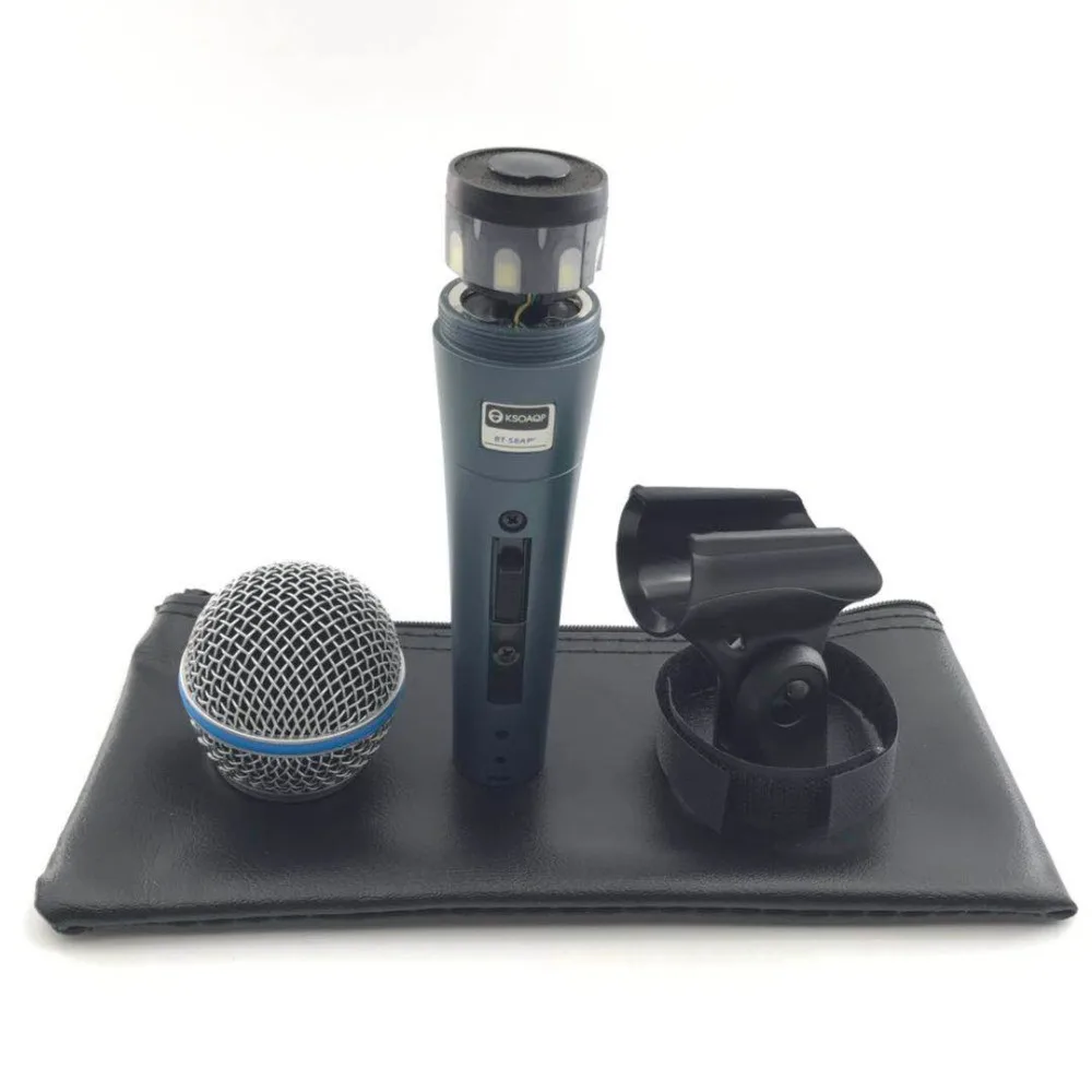 

BT58A Switch Professional Vintage Handheld Vocal Dynamic Microphone For beta 58a beta58a Karaoke Music Studo Stage Party Mic