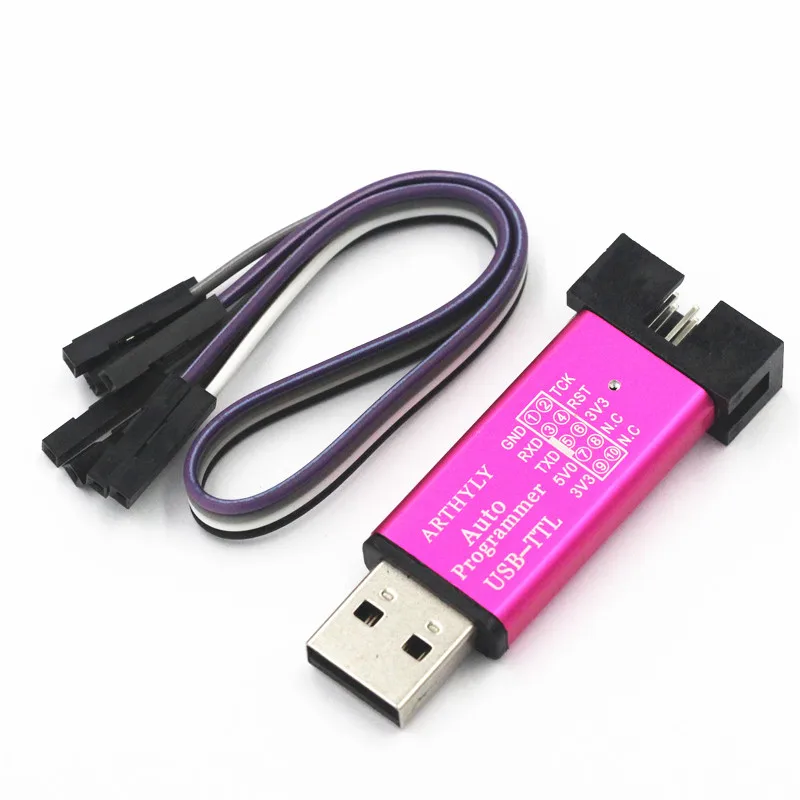 USB к TTL 5th поколения серии STC микроконтроллер автоматический программист холодный