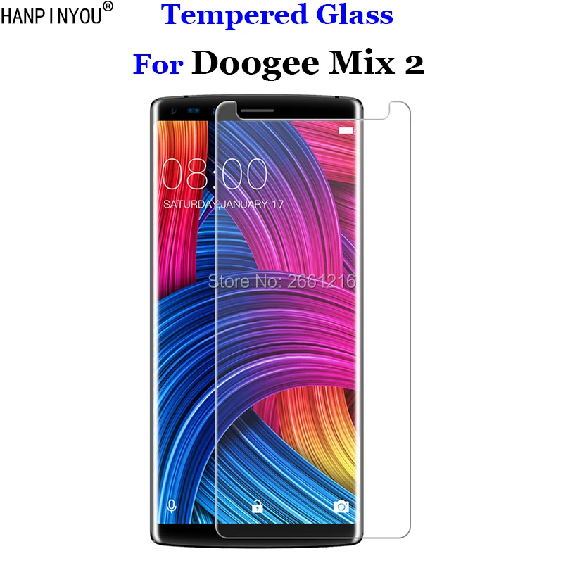 Для Doogee Mix 2 закаленное стекло 9H 2.5D Премиум Защитная пленка для экрана Mix2 5 99&quot|screen