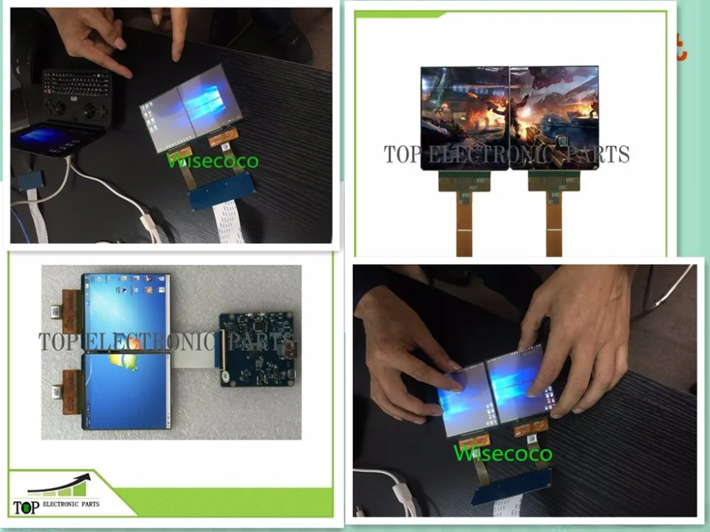 

5pcs 3.81 inch super AMOLED display screen with HD 1080*1200 Resolution for VR glasses TF38101A Free shipping DHL