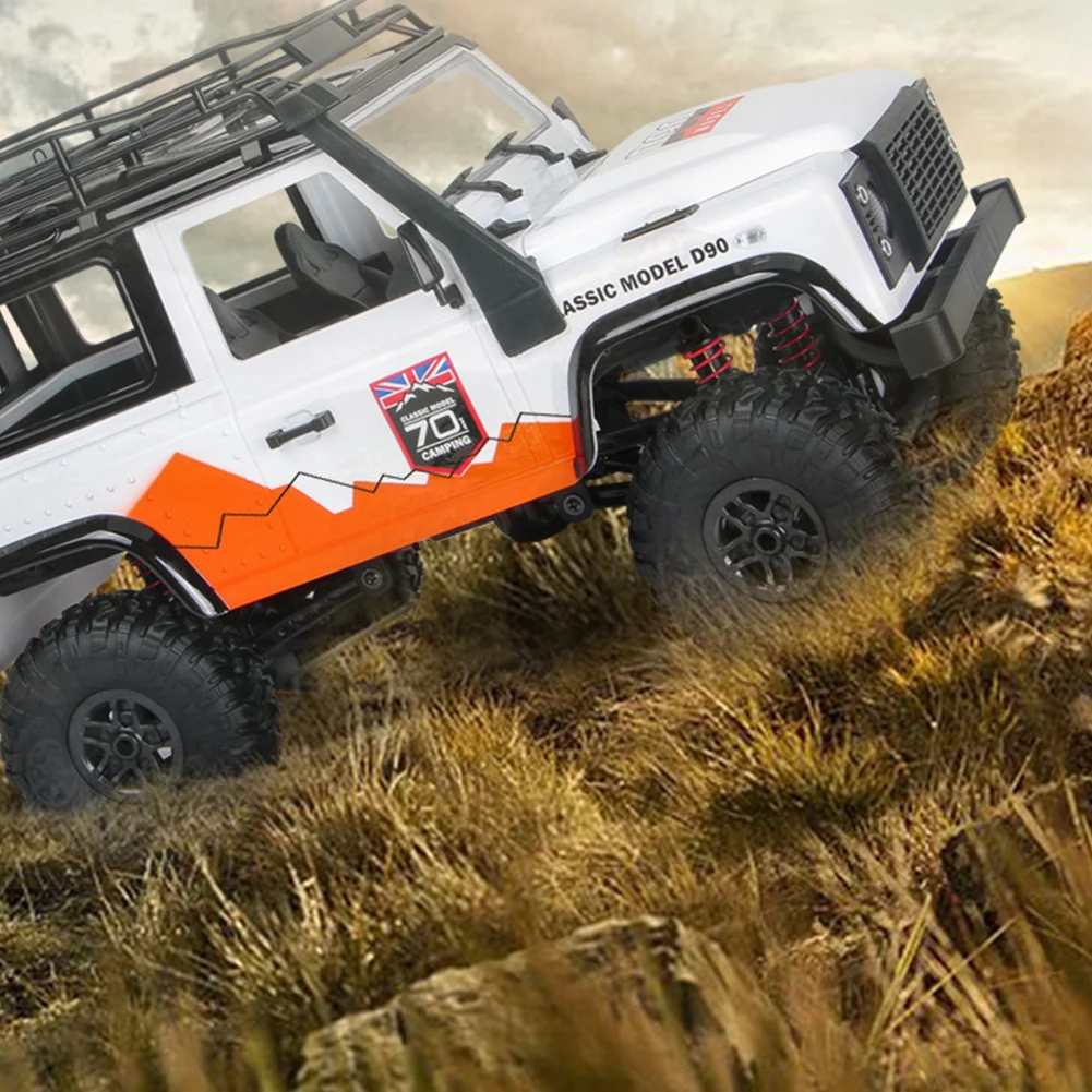

D90 2.4G Hobby 1:12 Scale Remote Control 4WD Gift DIY Crawler Kids Toy RC Car Buggy Anniversary Edition Birthday Vehicle Model
