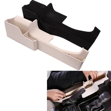 Для Toyota Land Cruiser Prado 150 2010- Черный Бежевый интерьер автомобиля центральный ящик для хранения передач Органайзер держатель телефона кронштейн