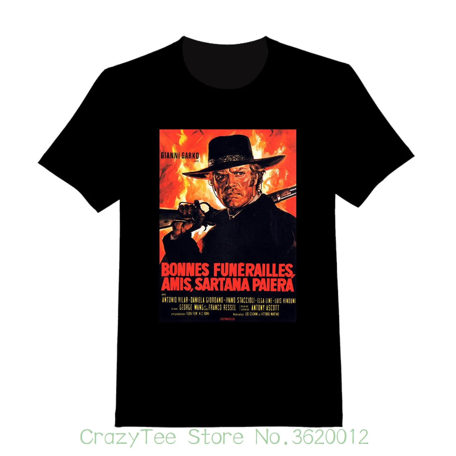 

Women's Tee Sartana #2 - Custom Spaghetti Western T-shirt ( 077 ) Women T Shirts Fashion 2018