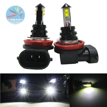 

Car Style 2PCS Super bright Fog Lamps H11 40W 4LED creechip 980LM White 6000K High Power Fog Lights Daytime running lights 12VDC