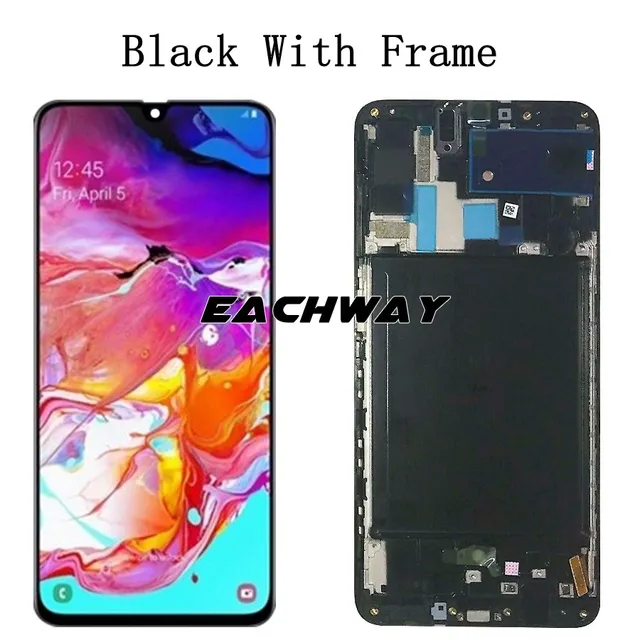 6 7for Samsung Galaxy A70 Lcd A705 A705f Sm A705f Display Touch Screen Digitizer Assembly A70 2019 For Samsung A70 Lcd A705ds Mobile Phone Lcd Screens Aliexpress