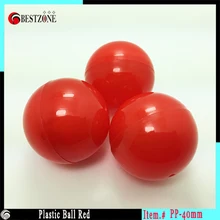 1000 шт./коробка 40 мм Пластик шарики или детские игрушки капсулы красного цвета с принтами можно открывать и закрывать