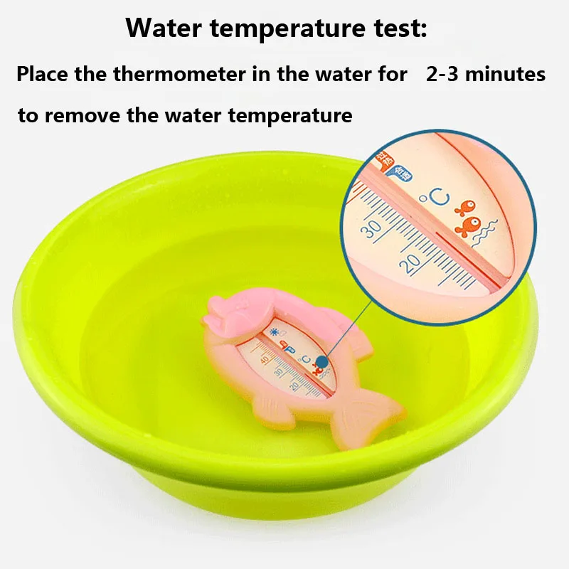 Детские термометры Для Ванны Игрушка плавающие водяные Термометры поплавок в форме рыбы безопасная пластиковая Ванна датчик для воды термометр