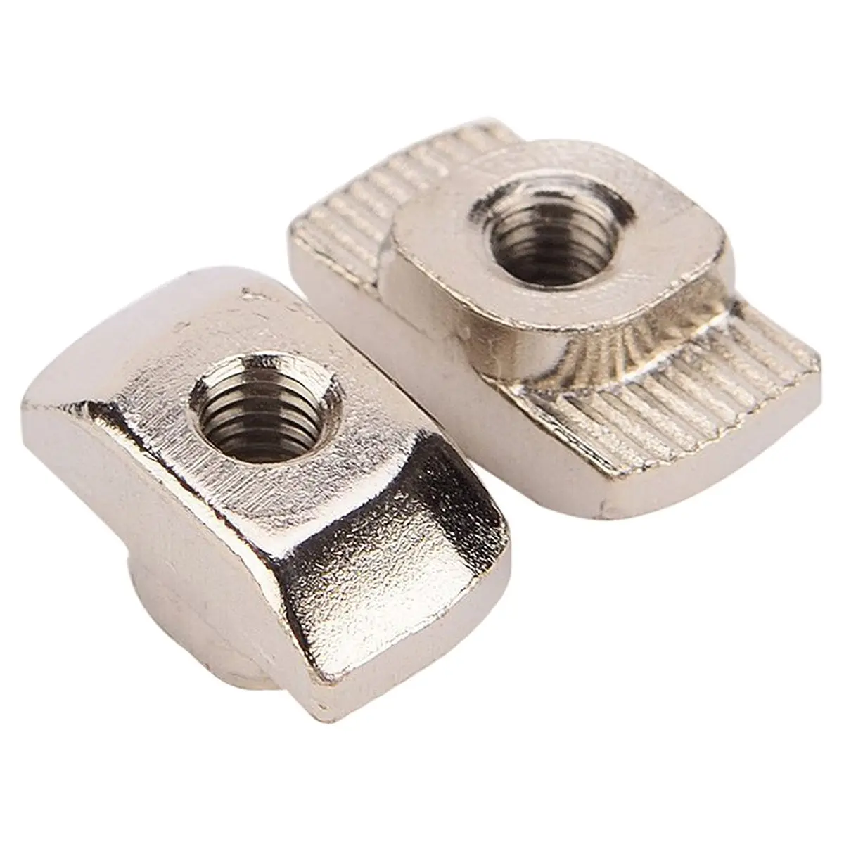 

50PCS M5 Hammer Nut Aluminum Connector T Fastener Sliding Nut Nickel Plated Carbon Steel For 3030 Aluminum Profile Retail/ Hot