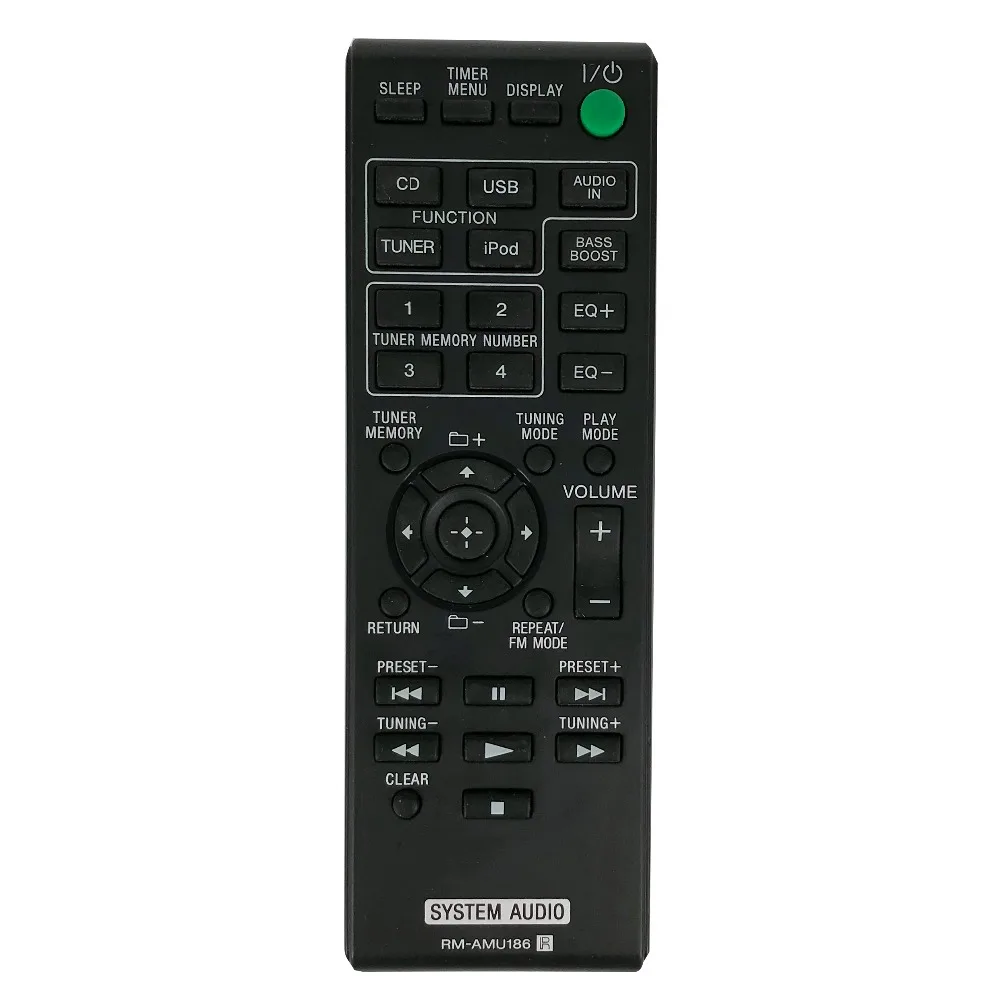

New Original RM-AMU186 RMAMU186 For Sony SYSTEM AUDIO Remote Control for MHC-EC919IP MHC-EC719IP MHC-EC619IP Fernbedienung