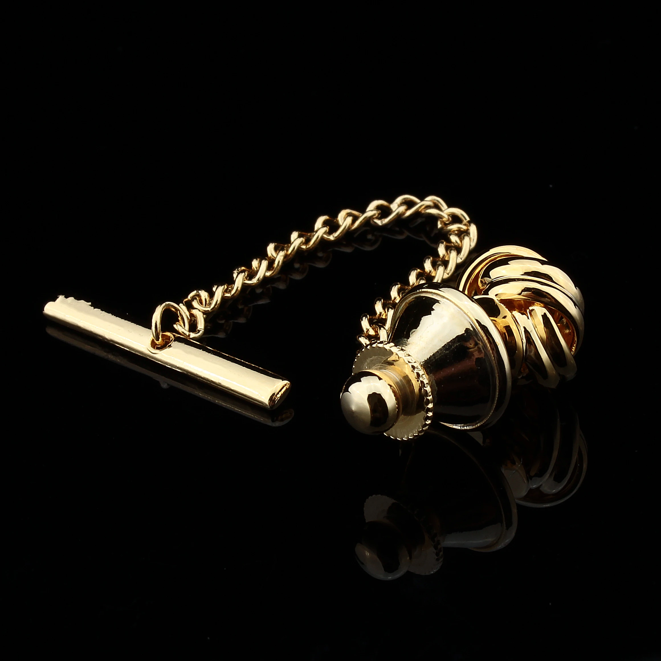HAWSON металлический узел/фиксатор галстука с предохранителем булавка для галстука золото/розовое золото/имитация родиевое покрытие аксессуар бабочка подарок для мужчин