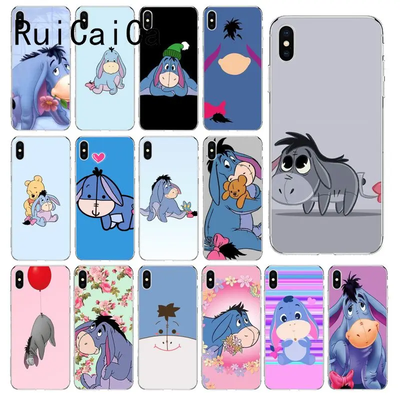 Чехол для телефона RuiCaiCa Baby Eeyore Donkey из ТПУ чехол iPhone 8 7 6 6S Plus X XS MAX 5 5S SE XR 10 |
