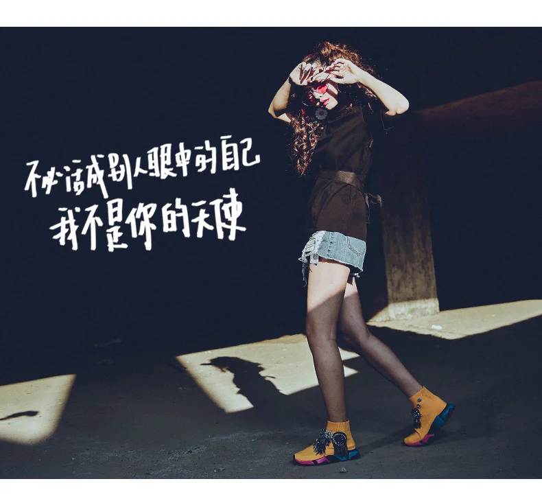 Crystal Socks Sneaker Yellow Women Rhinestone Casual Shoes Crystal Sneaker Lady Tassels Knitted Socks Sneaker Fashion WK97 Crystal Socks Sneaker Yellow Women Rhinestone Casual Shoes Crystal Sneaker Lady Tassels Knitted Socks Sneaker Fashion WK97