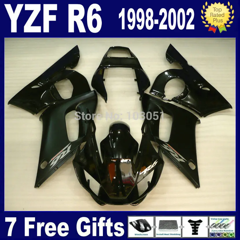 2002 yamaha yzf r6 fairings