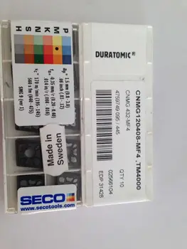 

10PCS TOOLS CARBIDE INSERT CNMG120408 MF4 TM4000