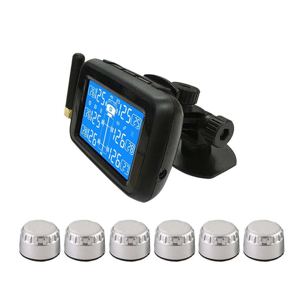 Автомобильная система контроля давления в шинах TPMS U901T WF с внешним датчиком и