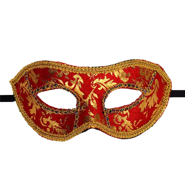 2017 New Design Women Luxury Floral Print Eye Mask Masquerade Fancy