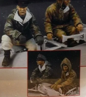 Scale Models 1/35 German Figure Resin Model Kit Free Shipping | Игрушки и хобби