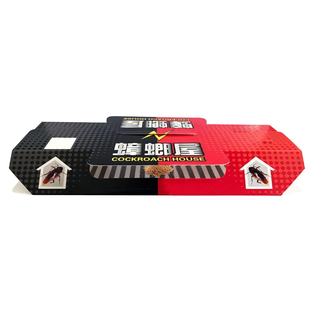 

Newly Cockroach Roach House Glue Traps Killer Disposable Insect Pest Ants Spider Control XSD88