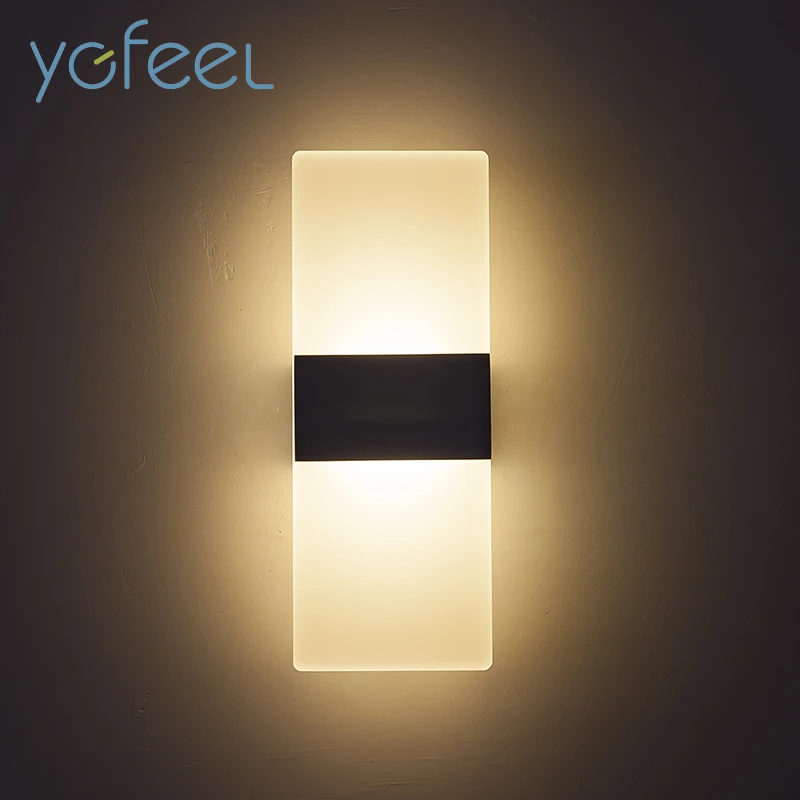 Светодиодный настенный светильник [YGFEEL] современная настенная лампа для спальни