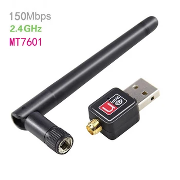

Wifi Adapter 150Mbps Antenna WI-FI USB Adapter MT7601 Wi-fi Dongle Wireless Network Card Wi Fi Lan Ethernet
