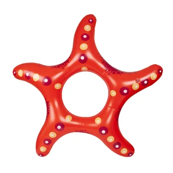 

MrY Inflatable Starfish Shape Swimming Ring Float Swimming Circle Children Beach Summer Water Party Toy Pool Float Circle