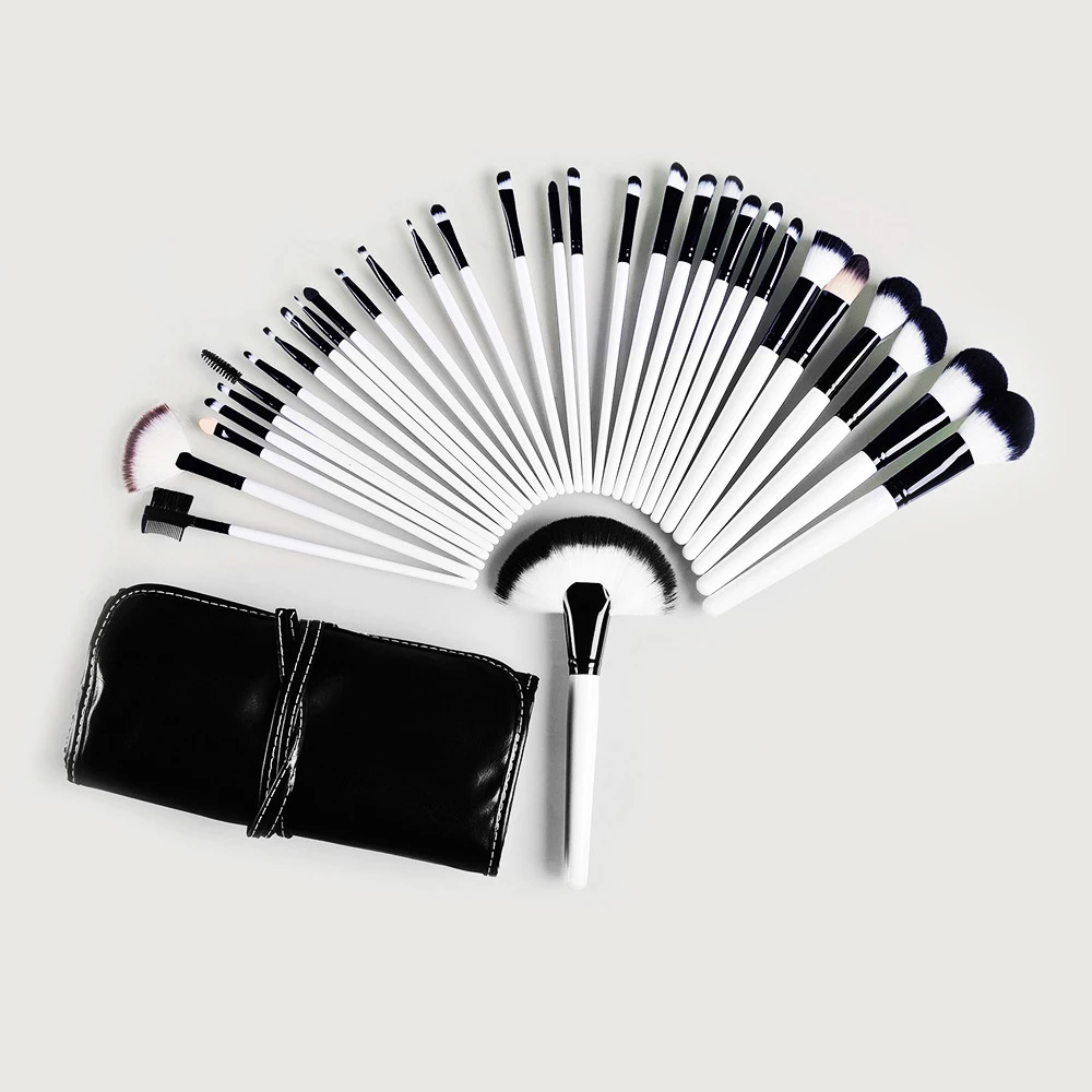 

4 Colors 32pcs High Quality Professional Elegant Comestic Brushes Tools Set Grace Soft Persia Wool Face Eye Mouth Make-up Brush