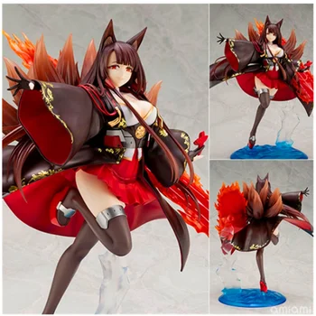 

26CM Azur Lane Warship Girls Akagi Azur Lane Figurine Dolls Toys PVC Action Figure Collection Model Toy H711