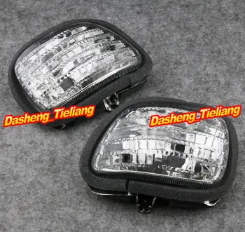 

E-Mark Motorcycle Front Turn Signal Light Indicator Blinker Lens Shell Cover For Honda Goldwing GL1800 GL1800 ABS GL1800HP