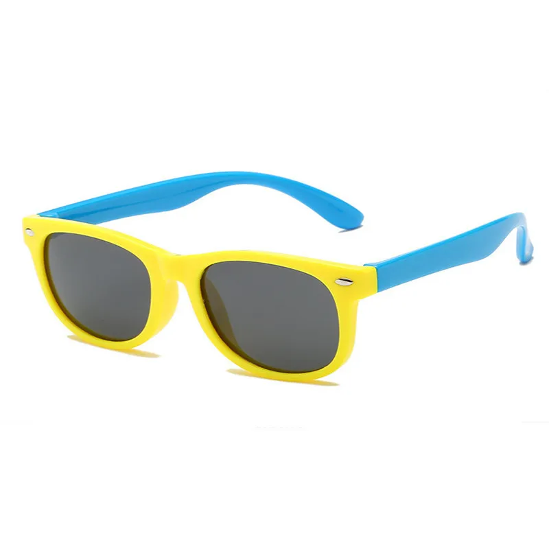 

Brand Nail Silicone Safety Software Polarized Cat's Eye Children's Sunglasses Men's and Baby's Glasses Fashion UV400 De Sol